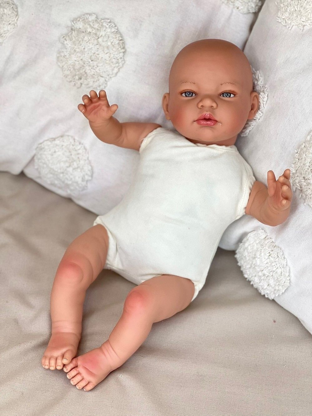 Кукла Реборн Nines 48см Sandra мягконабивная (N0208)