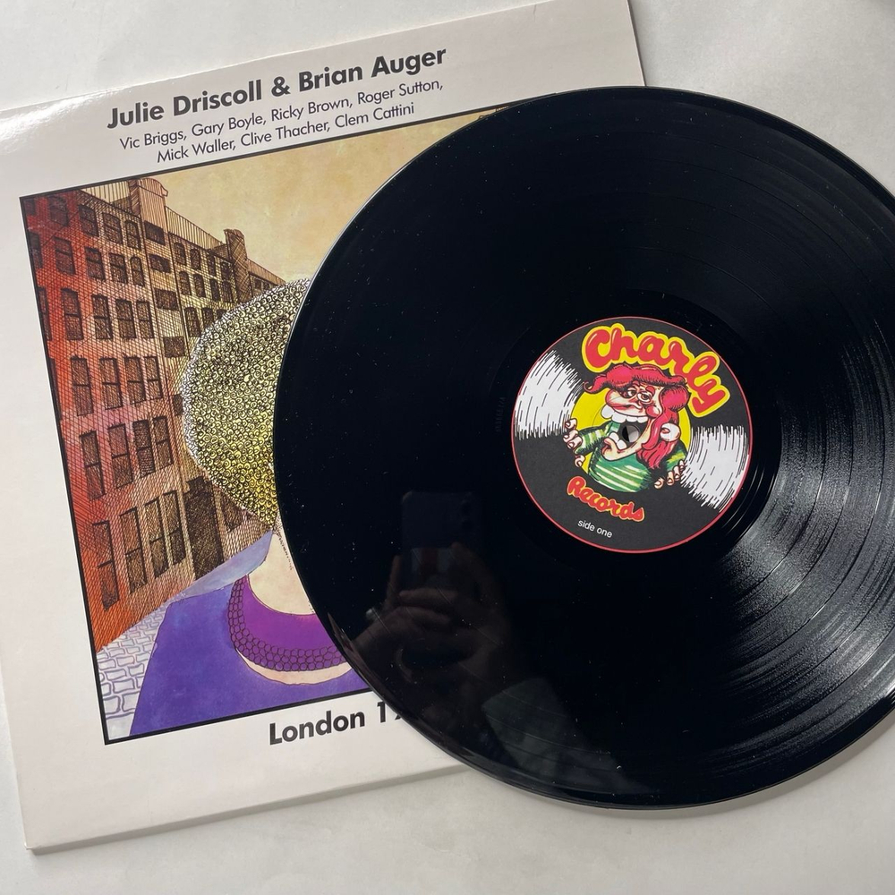 Винтажная виниловая пластинка LP Julie Driscoll and Brian Auger, London 1964 1967 (Италия 2004)