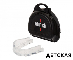 Капа одночелюстная Clinch Olimp Single Layer Mouthguard прозрачная C501