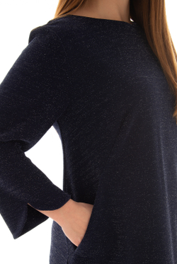 Платье женское 1635АПА, синий блеск #132СБ051635АПА