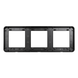 Рамка пластиковая FRM-VERSA-PL-3-BK (Arlight, -) 043784