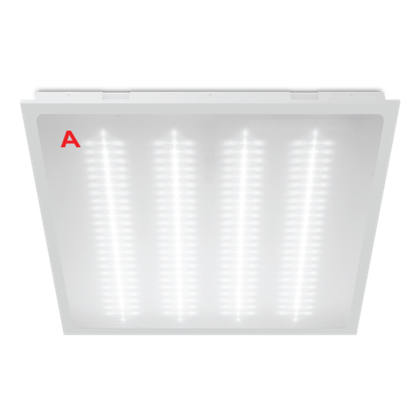 Светильник CLIP-IN ДВО04-042 с БАП EM1 36Вт 6500К IP54 Микропризма 4400лм 600х600х50мм WOLTA PRO