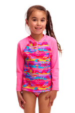 Купальник FUNKITA Toddler Girl's Leave In (Zippy Rashie & Brief)
