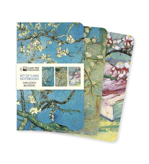 Bloknot \ Блокнот \ Notebook Vincent van Gogh: Blossom Set of 3 Mini Notebooks