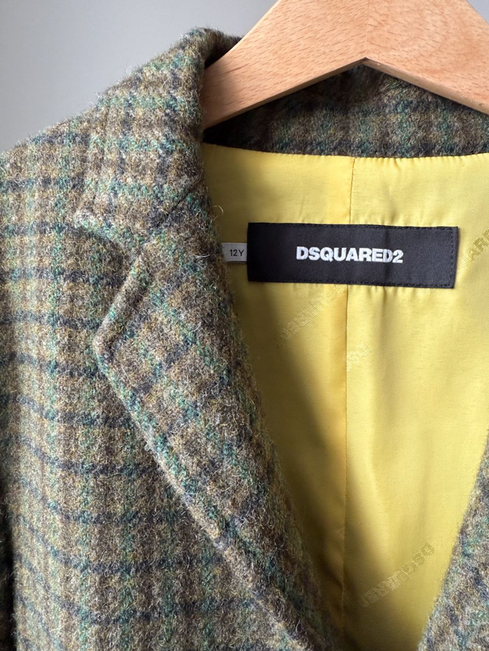 Шерстяное пальто Dsquared, 152