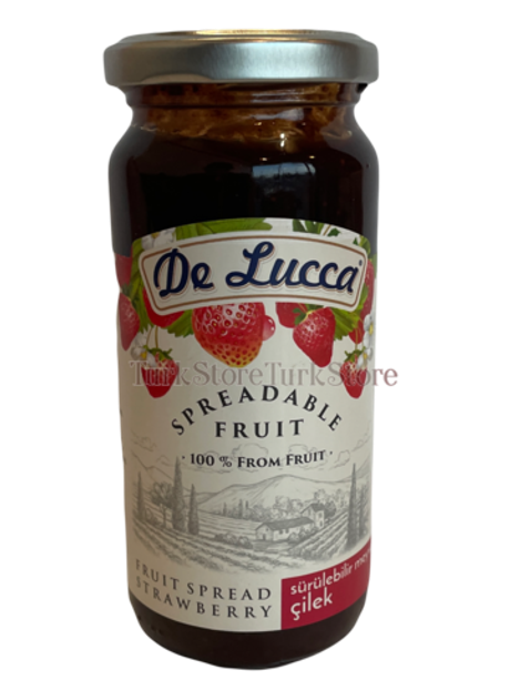 Варенье клубничное без сахара Delucca 280 гр