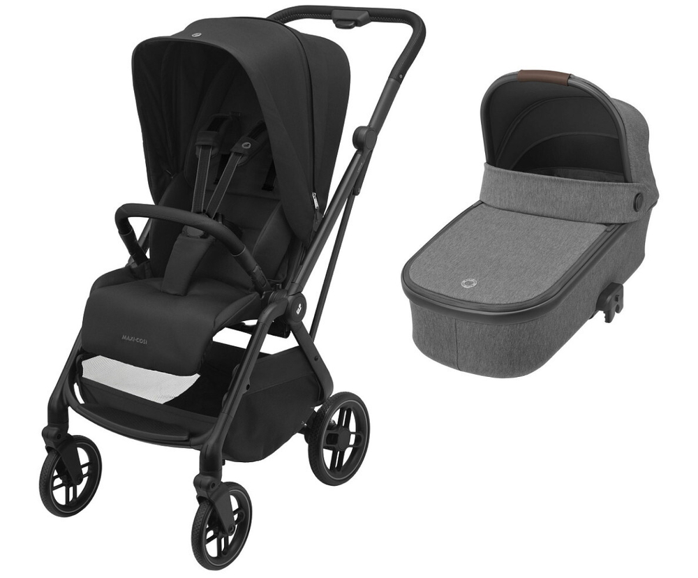 Детская коляска Maxi-Cosi Leona2 Oria 2 в 1 1204390110 Twillic Black/1507029110 Select Grey
