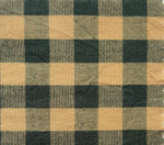 Рубашка-косоворотка Варгградъ мужская бежево-зелёная клетка