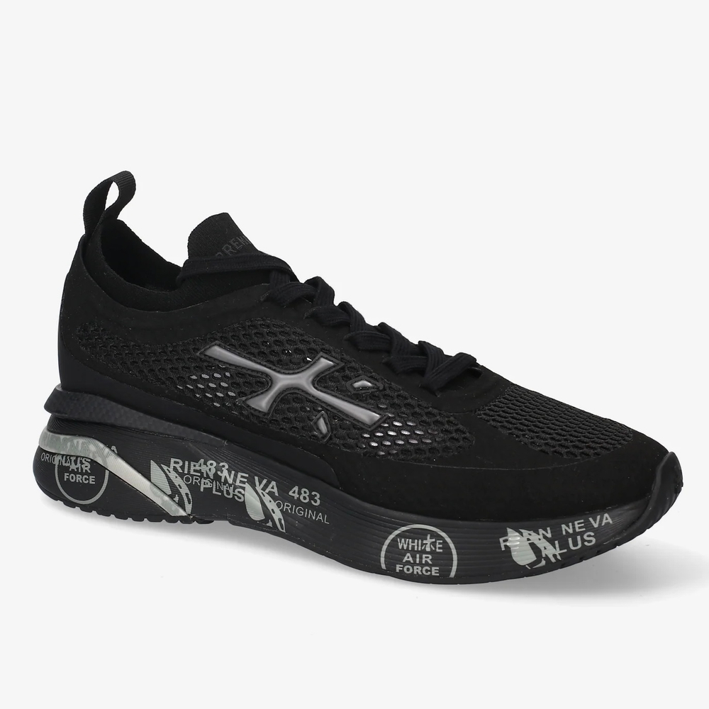 Комбинированные кроссовки Premiata Moerun0.1 8261