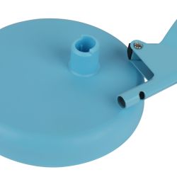 Настольный светильник ЭРА N-123-E27-40W-LBU Е27 с основанием голубой