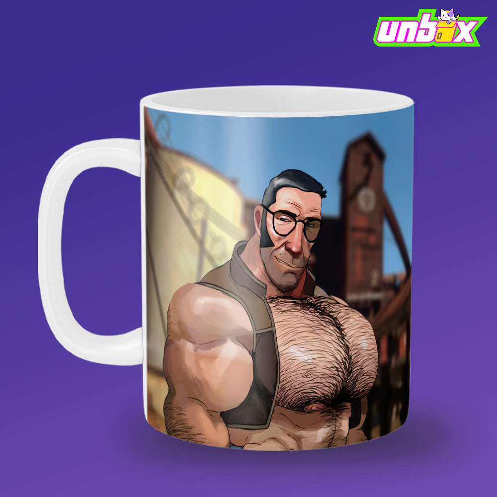 Кружка Кружка Набухнет От Чая МГЕ Снайпер MGE Team Fortress