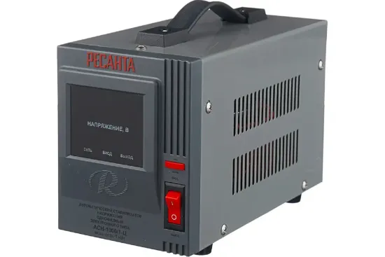 Стабилизатор напряжения "РЕСАНТА" АСН-1000/1-Ц