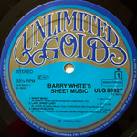 Barry White ‎– Barry White's Sheet Music (Голландия 1980г.)Т