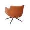 Лаунж кресло Sofia, экокожа терракот