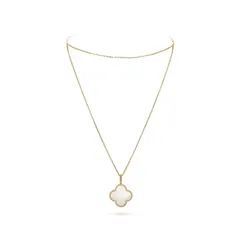 Винтажное длинное колье Van Cleef & Arpels Alhambra