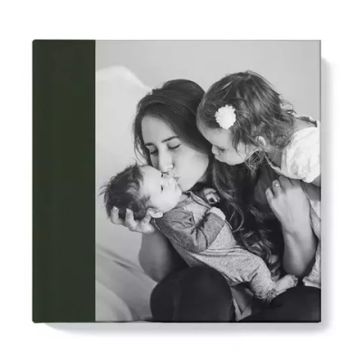 Photobook 15х15 eco-leather "Rosso"