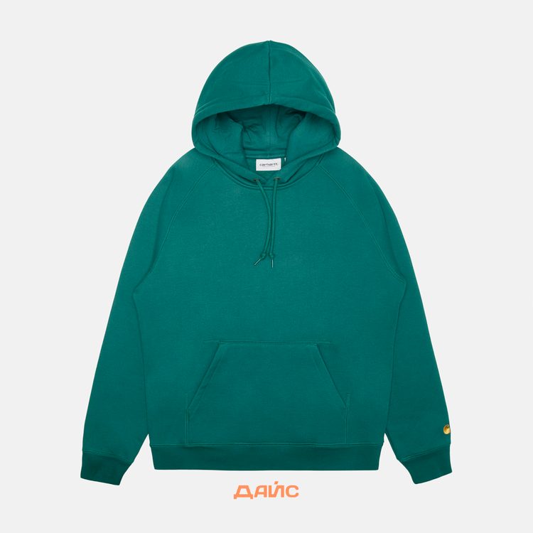 Толстовка мужская Carhartt WIP Hooded Chase Sweatshirt  артикул:I033661_chervill - купить в магазине Дайс