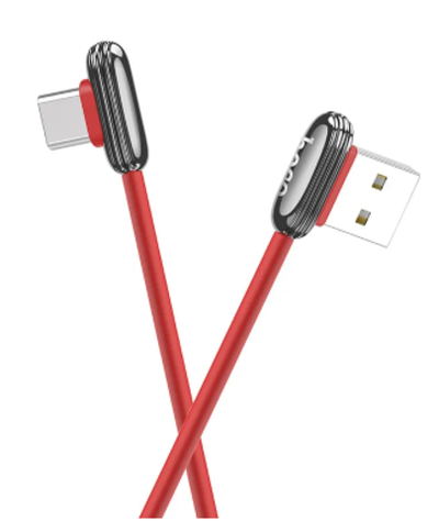 Кабель Hoco U60 USB/Micro-USB 2.4A 120см (красный)