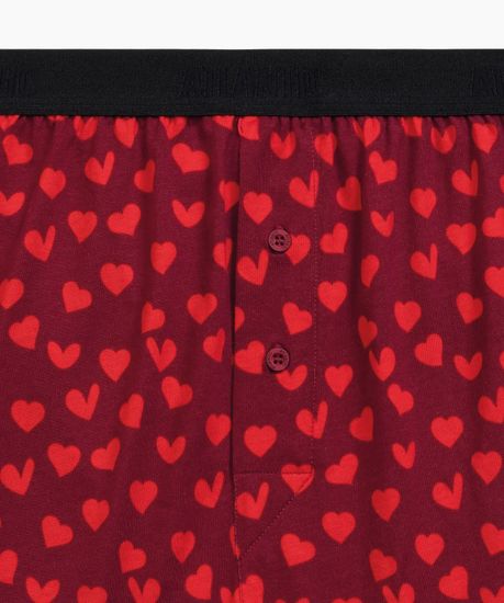 Трусы (2 шт) мужские семейные Atlantic 2GMB-009, черный + бургунди