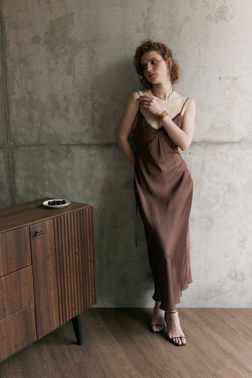 Комбине V вырез