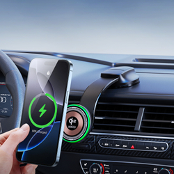 Магнитное беспроводное автомобильное зарядное устройство MagSafe, версия V5 Pro Qi2 Magnetic 15W, Duzzona