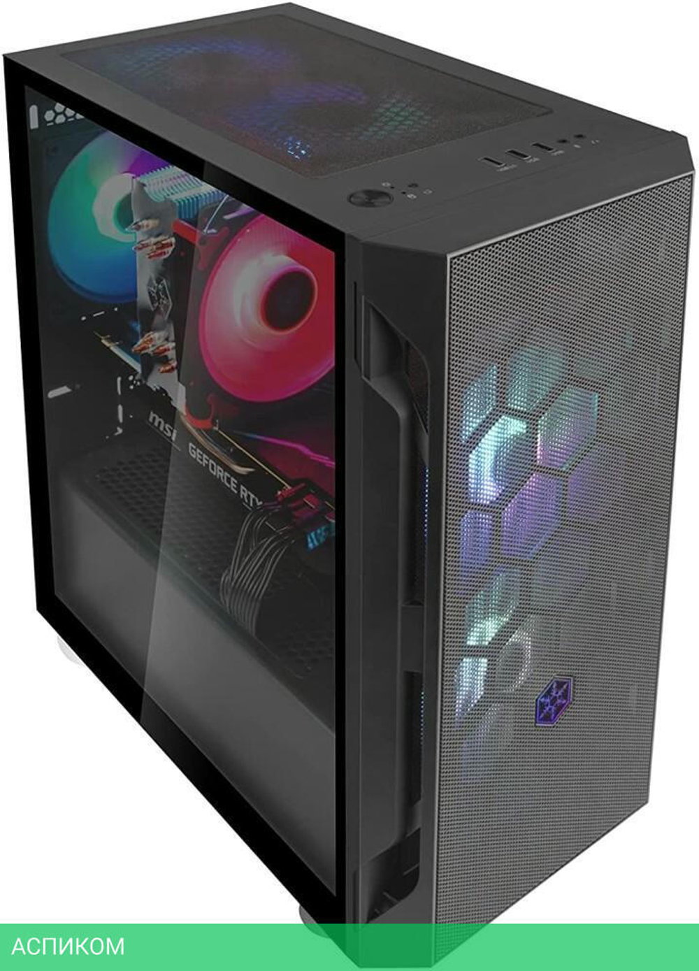 Корпус SilverStone Fara H1M Pro (SST-FAH1MB-PRO)