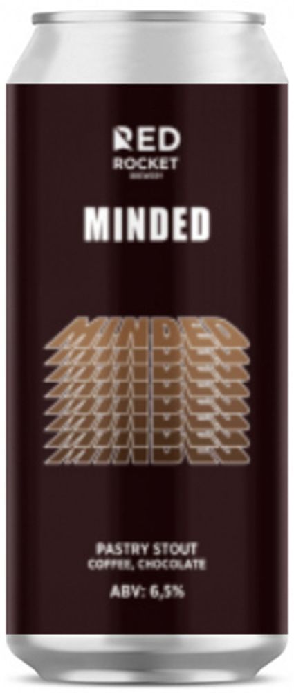 Пиво Рэд Рокет Майндэд / Red Rocket Minded 0.45 - банка