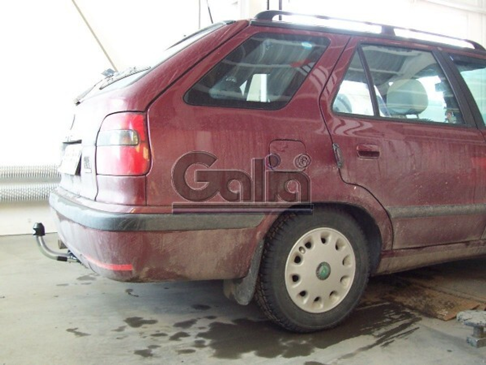 Фаркоп оцинкованный Galia S083A для Skoda Felicia универсал/фургон 1996-2002(паспорт и сертификат в комплекте)(без электрики)
