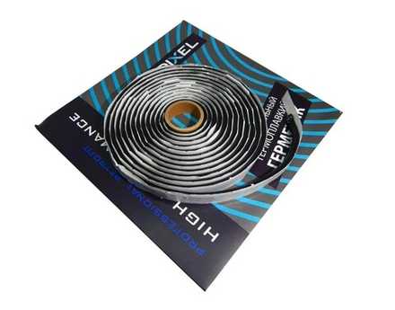 Герметик для фар жесткий DIXEL PRO-JP HOT 9,5 cm*4M Черный (Made in Japan)