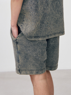 Шорты garment dyed (хаки)