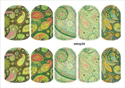 Термопленка ALLURE Арт.mtmp34 Набор 10 шт