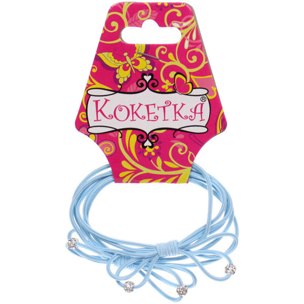 Резинки для волос 2шт «Грация», шамбала, микс 6 цветов, d-5,5см