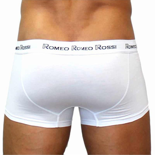 Мужские трусы боксеры белые Romeo Rossi RR365-1 Boxer Brief