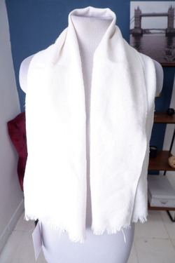 Шарф белый