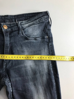 Джинсы H&M зауженные, визуально на 13/14 лет