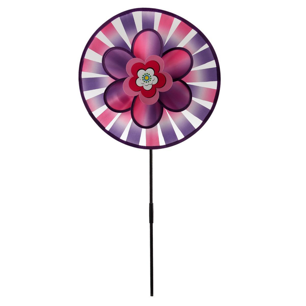 Ветерок Тройной, д-34 см, 4 цвета микс, с-30131