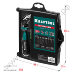KRAFTOOL Expert-55 55 предм., Реверсивная отвертка с насадками (25554-H55)