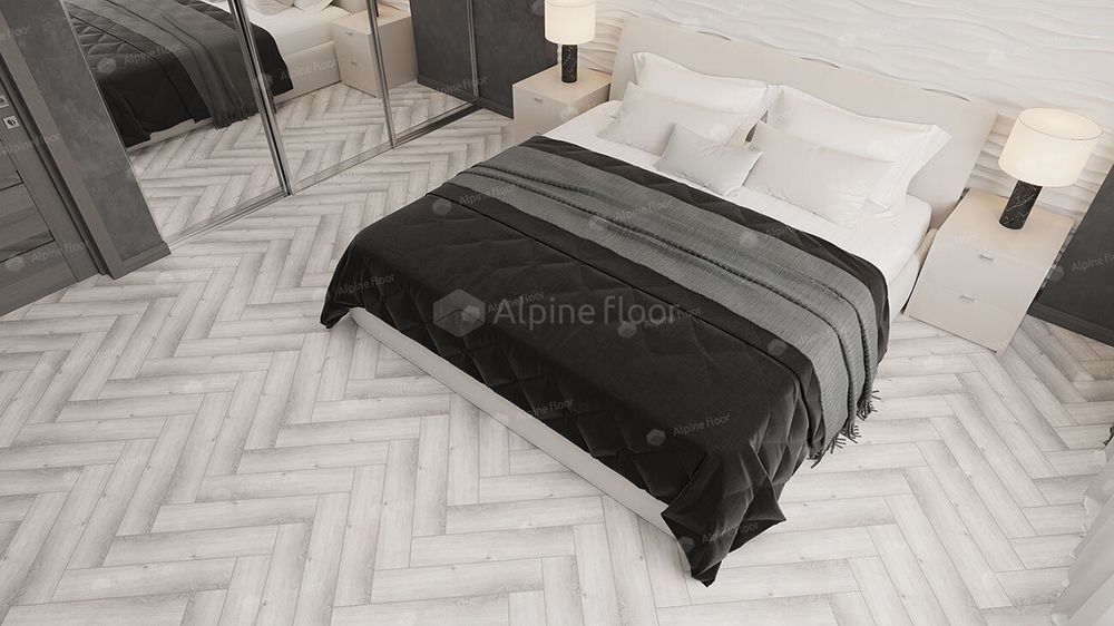 Кварцвиниловая плитка Alpine Floor Parquet LVT ECO 16-12 Дуб Альхена