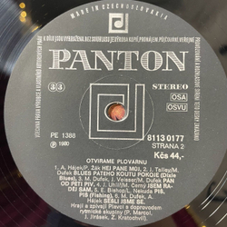Винтажная виниловая пластинка LP Rangers Plavci Otvirame Plovarnu (Чехословакия 1982)