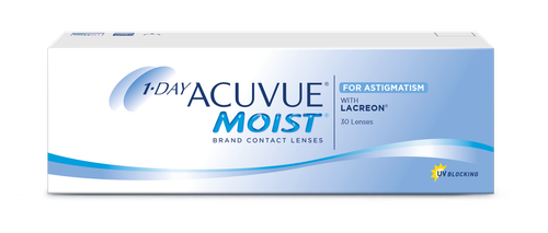 1-DAY ACUVUE MOIST for ASTIGMATISM with LACREON (30 линз) -4,25