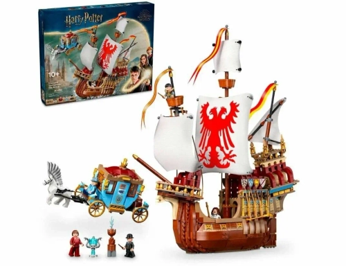 Конструктор Гарри Поттер "Карета Шармбатона и корабль Дурмстранга" 1205 дет.