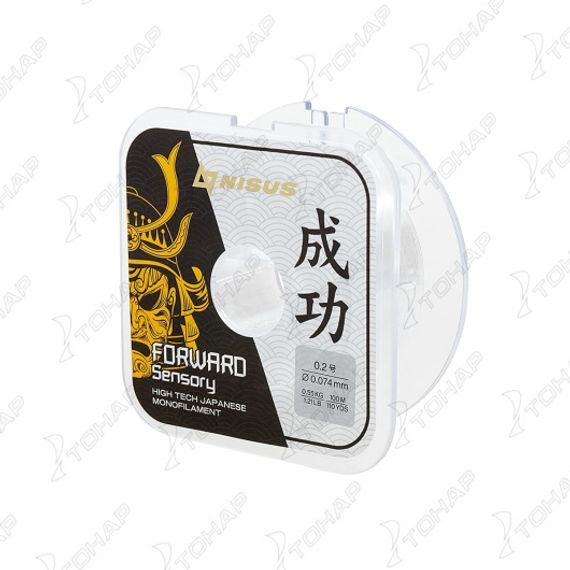 Леска FORWARD Sensory 0,074mm/100m Nylon Transparent (N-FS-0074-100) Nisus