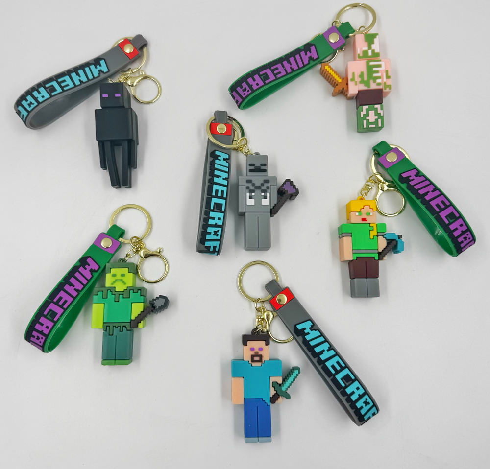 Брелоки Майнкрафт 3.0 оптом