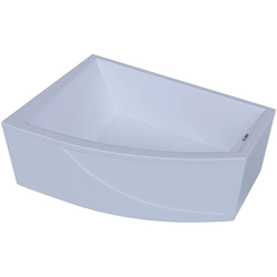 Акриловая ванна Aquatek (Акватек) Оракул 180x125 L, с каркасом, с фронтальной панелью, со сливом-переливом