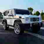 Детский электромобиль "Mercedes-Benz AMG-G 65" белый