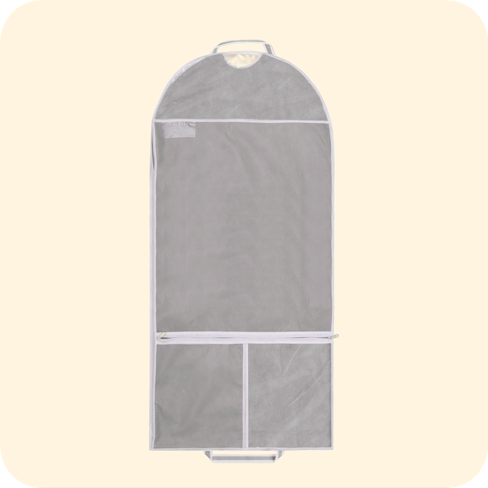 Детский чехол с карманами 110х50. Без принта