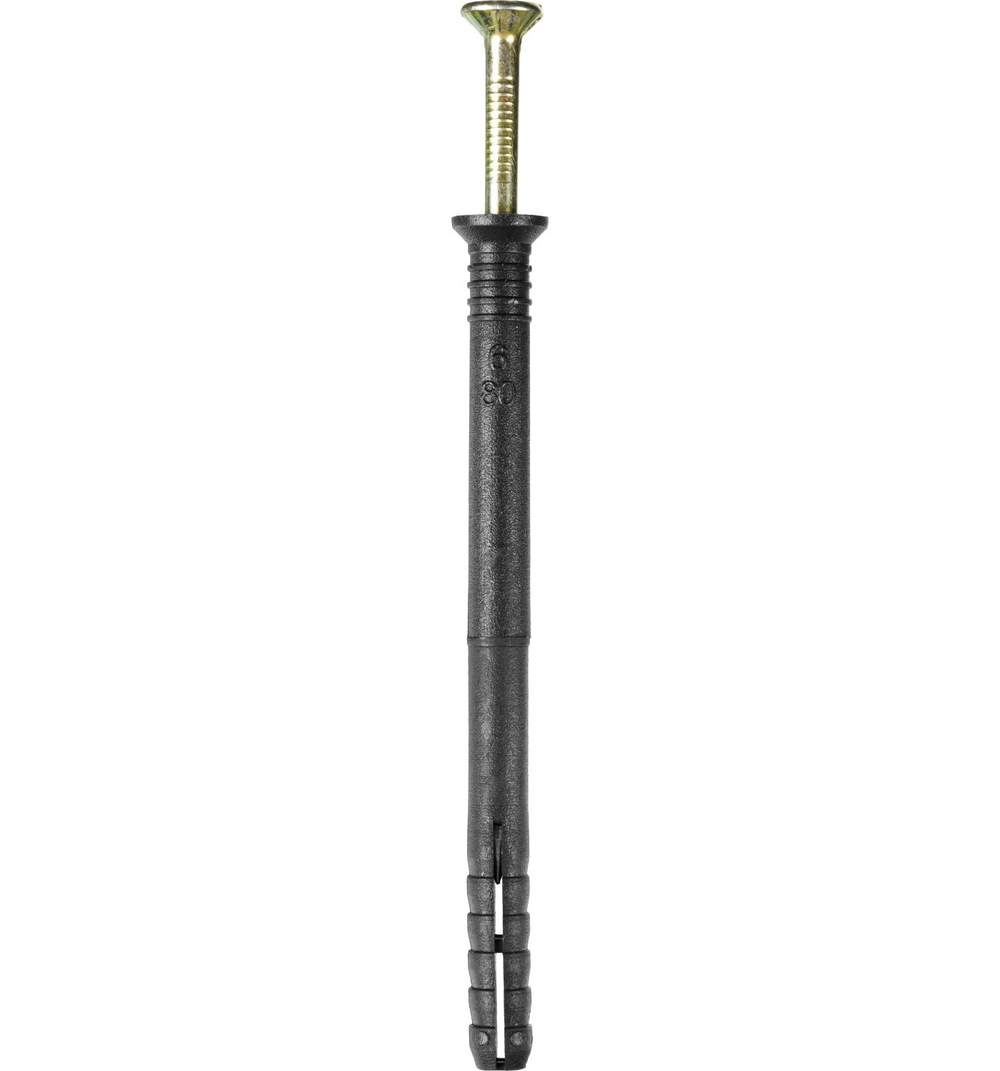 STAYER 6 х 80 мм, потайной бортик, 1000 шт, дюбель-гвоздь (30640-06-080)