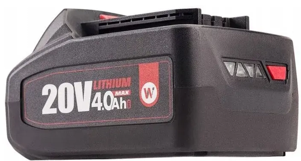 Литий-ионный аккумулятор Worcraft 20В 4 Ач + з/у Worcraft CLC-20V-2.4 20 В
