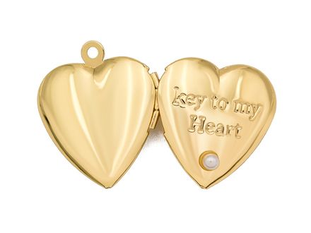 Подвеска-кулон с секретом, "Сердце" 22,5мм