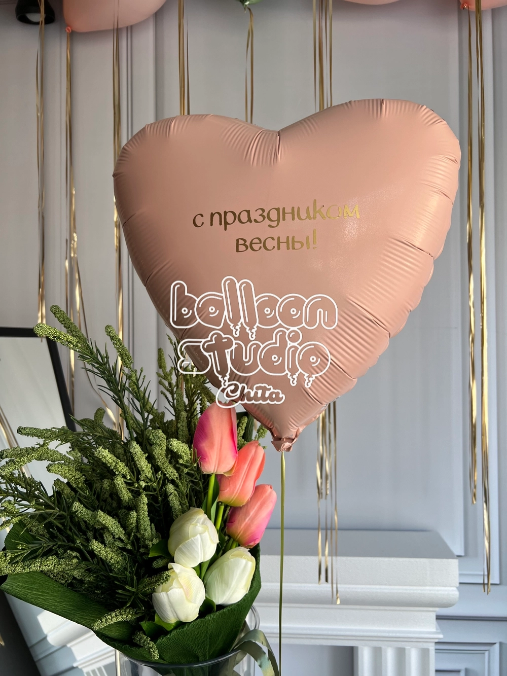 шары на 8 марта № 28